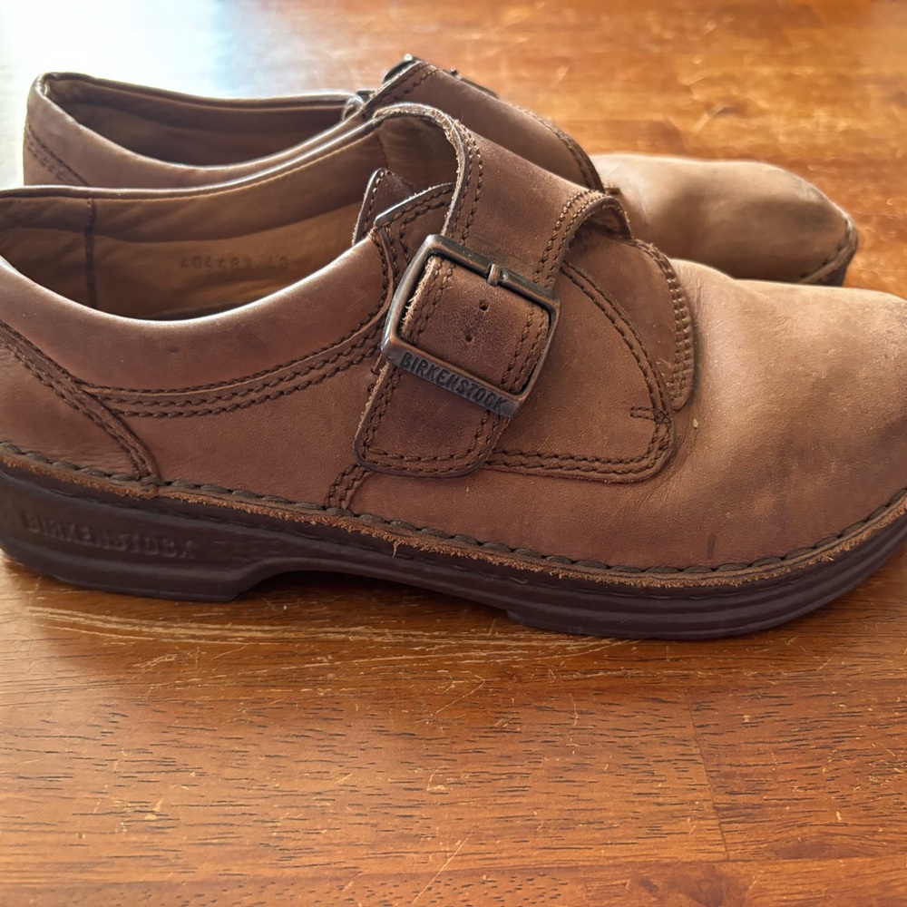 Birkenstock Brown Leather Shoes Women’s size 40